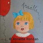 Annette Rondan peintre artiste français de Huiles sur toileexperte en Sujets enfants
