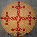Annette Rondan a aussi crée Plateau tournesol (Mosaïques - Plateaux) dans Mosaïques - Plateaux