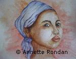 Annette Rondan a aussi crée Regard bleu (Galerie Peintures - Aquarelles - Personnages) dans Galerie Peintures - Aquarelles - Personnages