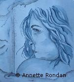Annette Rondan peintre reconnue pour ses Aquarellesconnue pour ses Personnages