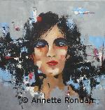 Annette Rondan peintre célèbre pour ses Huiles sur toileartiste français de Portraits