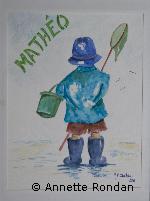 Annette Rondan a aussi crée A la pêche aux moules (Galerie Peintures - Aquarelles - Sujets enfants) dans Galerie Peintures - Aquarelles - Sujets enfants