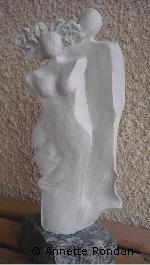Annette Rondan a aussi crée Pour une amourette (Sculptures - Couples) dans Sculptures - Couples