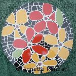Annette Rondan a aussi crée dessous de plat (Mosaïques - Plateaux) dans Mosaïques - Plateaux