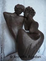 Annette Rondan a aussi crée Moi vouloir Toi (Sculptures - Couples) dans Sculptures - Couples