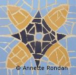 Annette Rondan a aussi crée Sous verre ovale 4 (Mosaïques - Décoration table) dans Mosaïques - Décoration table