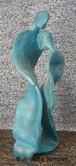 Annette Rondan a aussi crée Yo te quiero (Sculptures - Couples) dans Sculptures - Couples